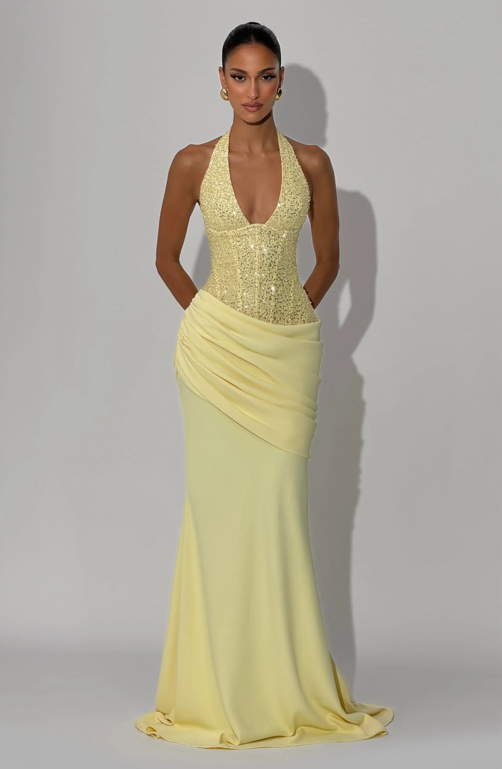 Taylor Gown - Lemon