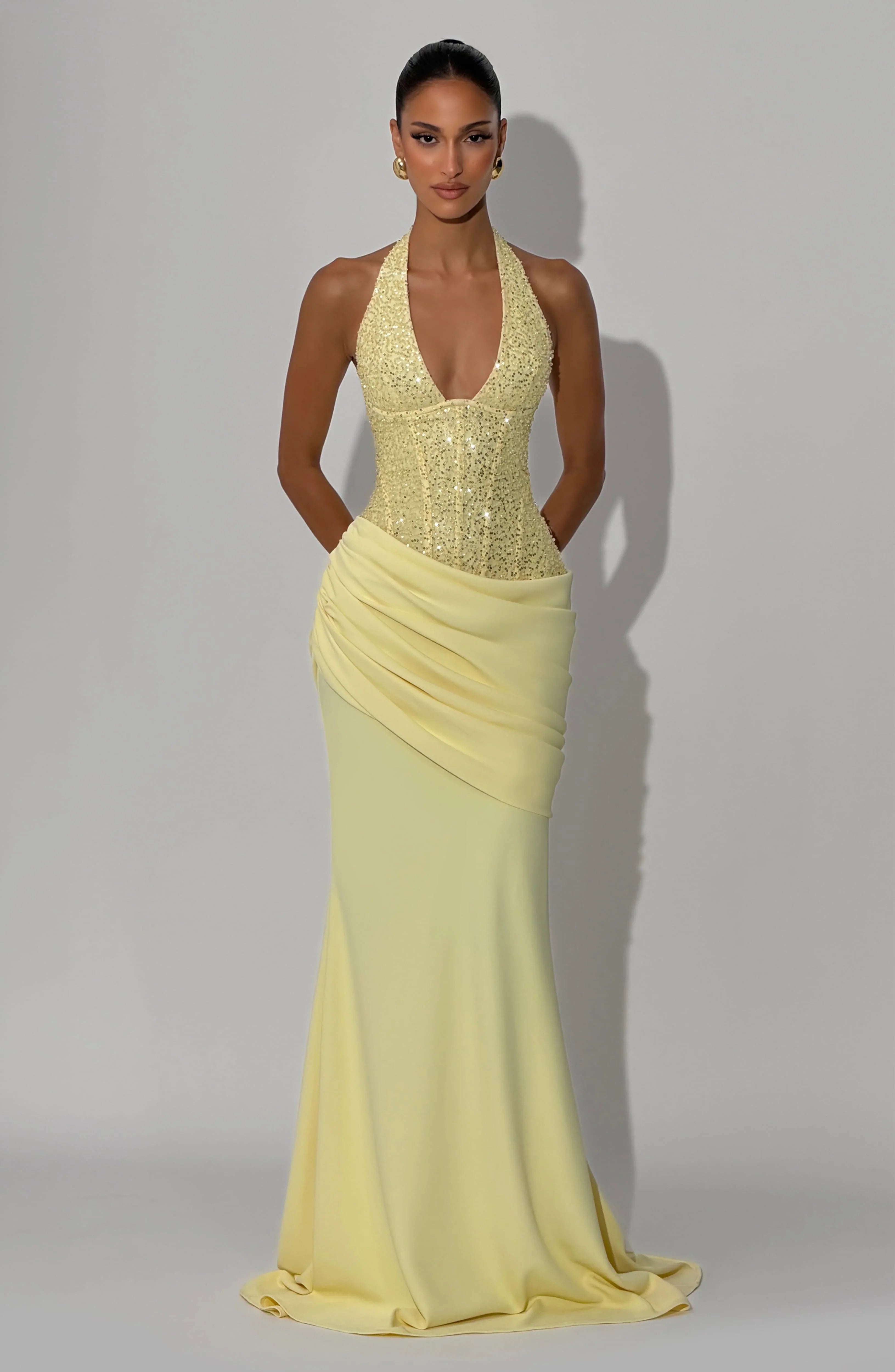 Taylor Gown - Lemon