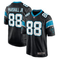 Terrace Marshall Jr. Carolina Panthers Nike 2021 NFL Draft Pick   Game Jersey - Black