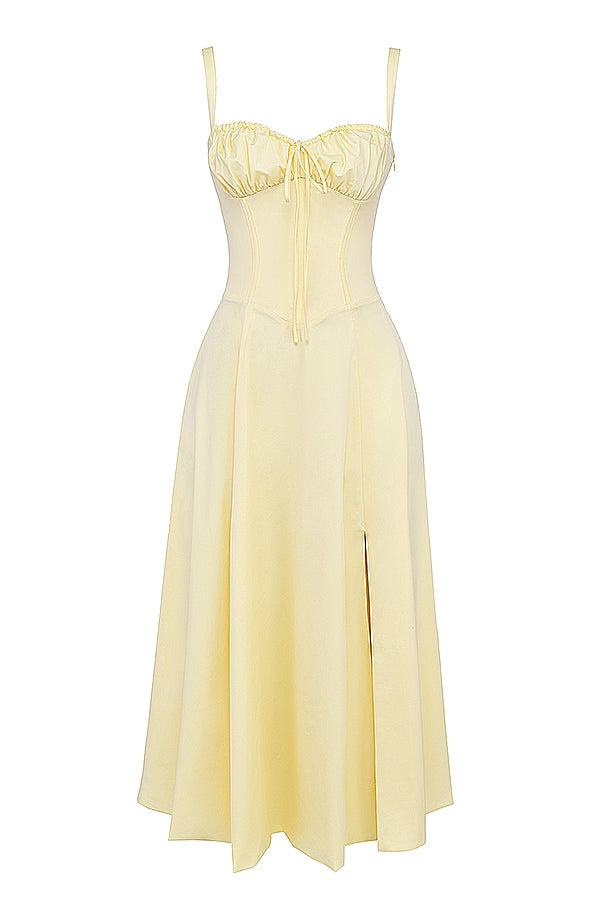 buttercup bustier sundress
