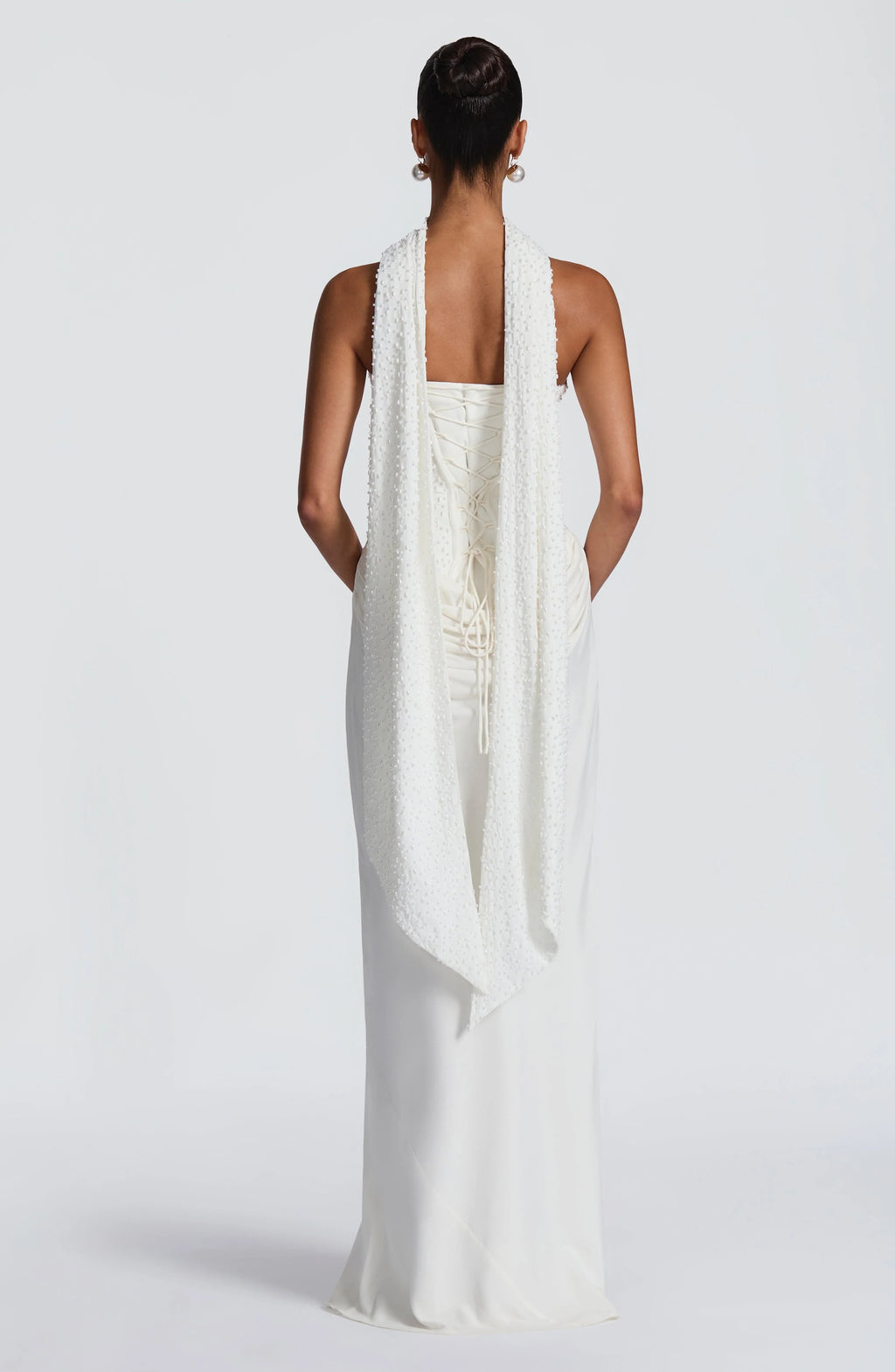 Tindra Maxi Dress - Ivory