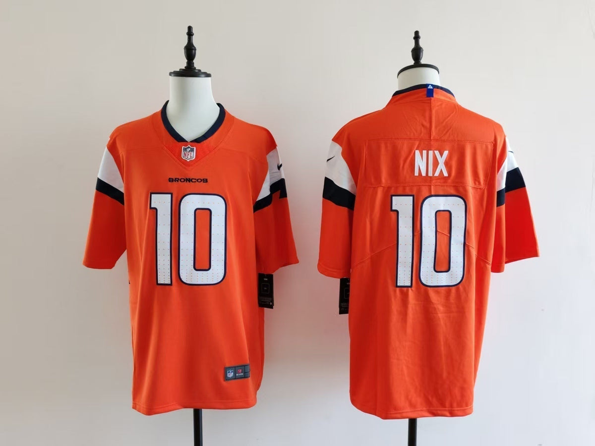 Men's Denver Broncos Bo Nix Jersey