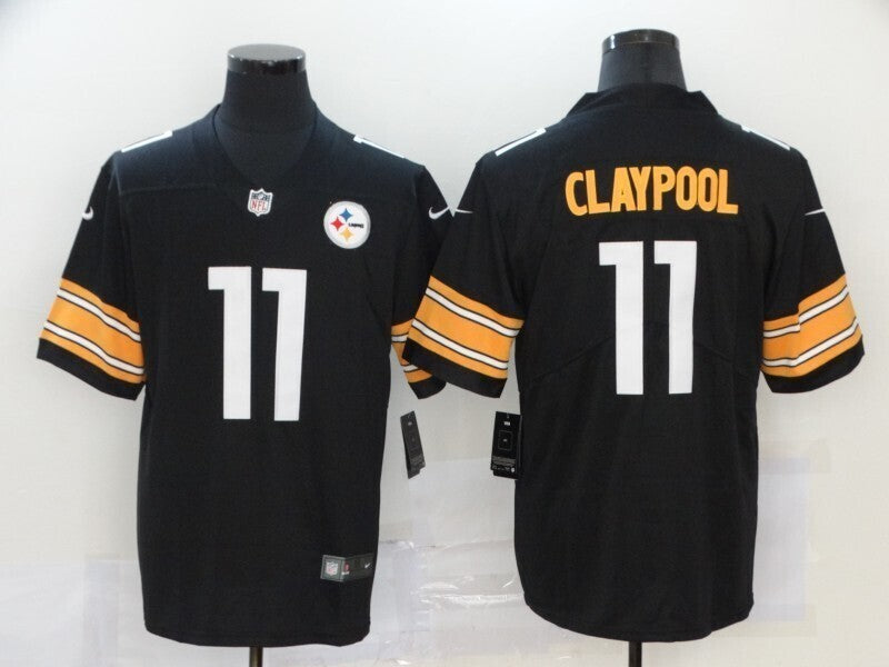 Men's Pittsburgh Steelers Chase Claypool Nike Jersey -  Black