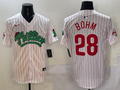 Men's Philadelphia Phillies Alec Bohm #28 White Player Jersey