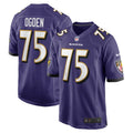 Jonathan Ogden Baltimore Ravens Nike Retired   Game Jersey - Purple