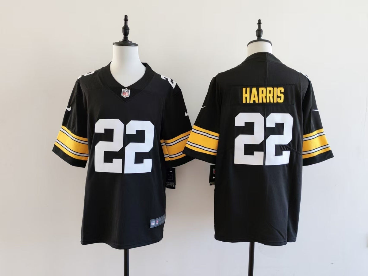 Men's Pittsburgh Steelers Najee Harris Nike Jersey -  Black-No team logo