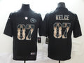 Men's Kansas City Chiefs Travis Kelce #87 Black Game Player Jersey1