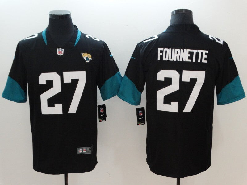 Men's Jacksonville Jaguars Leonard Fournette Jersey-Black