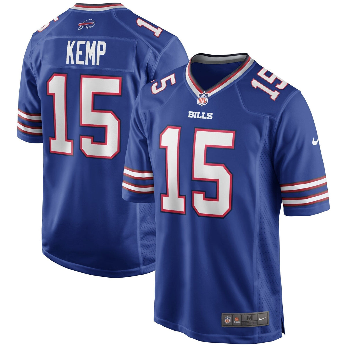 Jack Kemp Buffalo Bills Nike Game Retired   Jersey - Royal