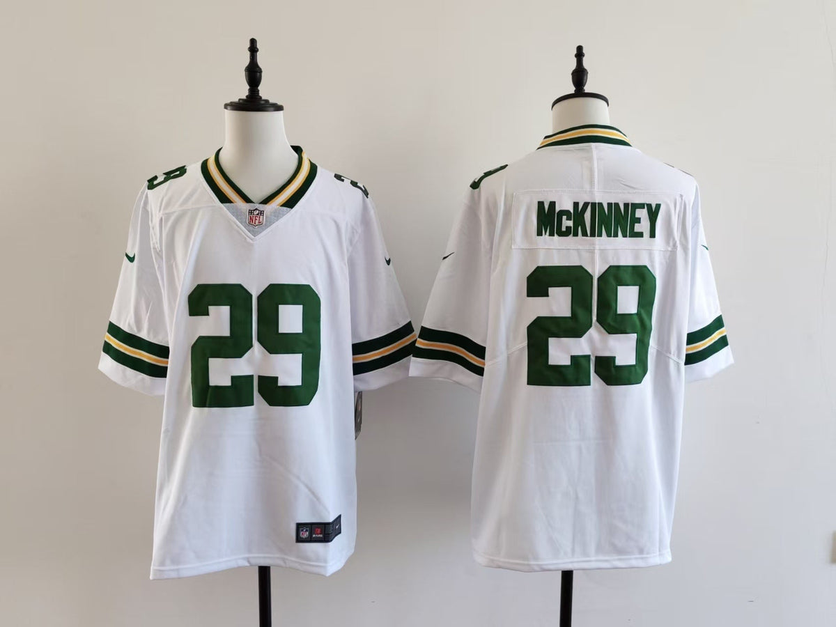 Men's Green Bay Packers Xavier McKinney Nike Jersey -  White