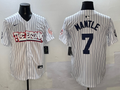 Men's New York Yankees Mickey Mantle White Limited Player Jersey