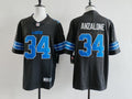 Men's Detroit Lions Alex Anzalone Jersey -  Black