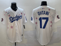 Men's Los Angeles Dodgers Shohei Ohtani #17 White Alternate Replica Player Jersey
