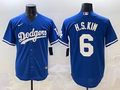 Men's Los Angeles Dodgers Hyeseong Kim #6 Royal Player Jersey