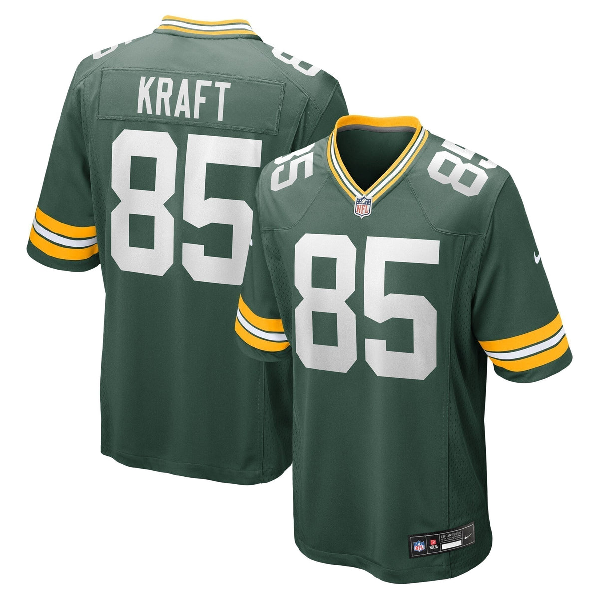Tucker Kraft Green Bay Packers Nike  Game Jersey -  Green