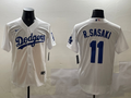 Men's Los Angeles Dodgers Roki Sasaki #11 White Home Replica Player Jersey