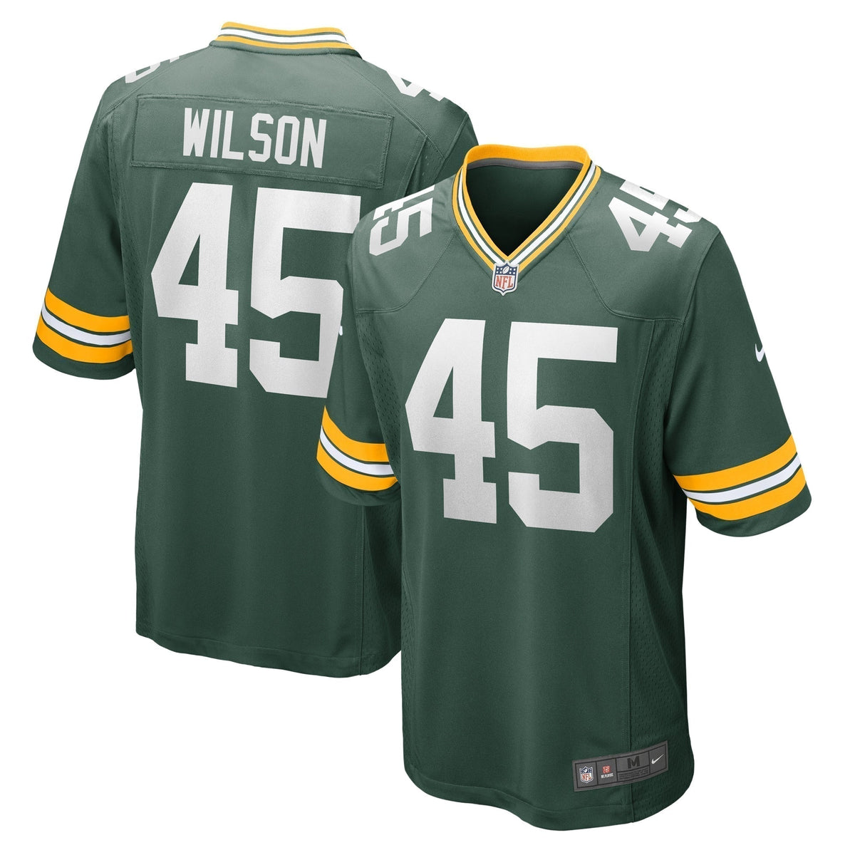 Eric Wilson Green Bay Packers Nike Home Game   Jersey - Green