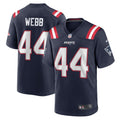 Raleigh Webb New England Patriots Nike Home Game   Jersey - Navy