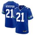 Devon Witherspoon Seattle Seahawks Nike Throwback   Game Jersey - Royal