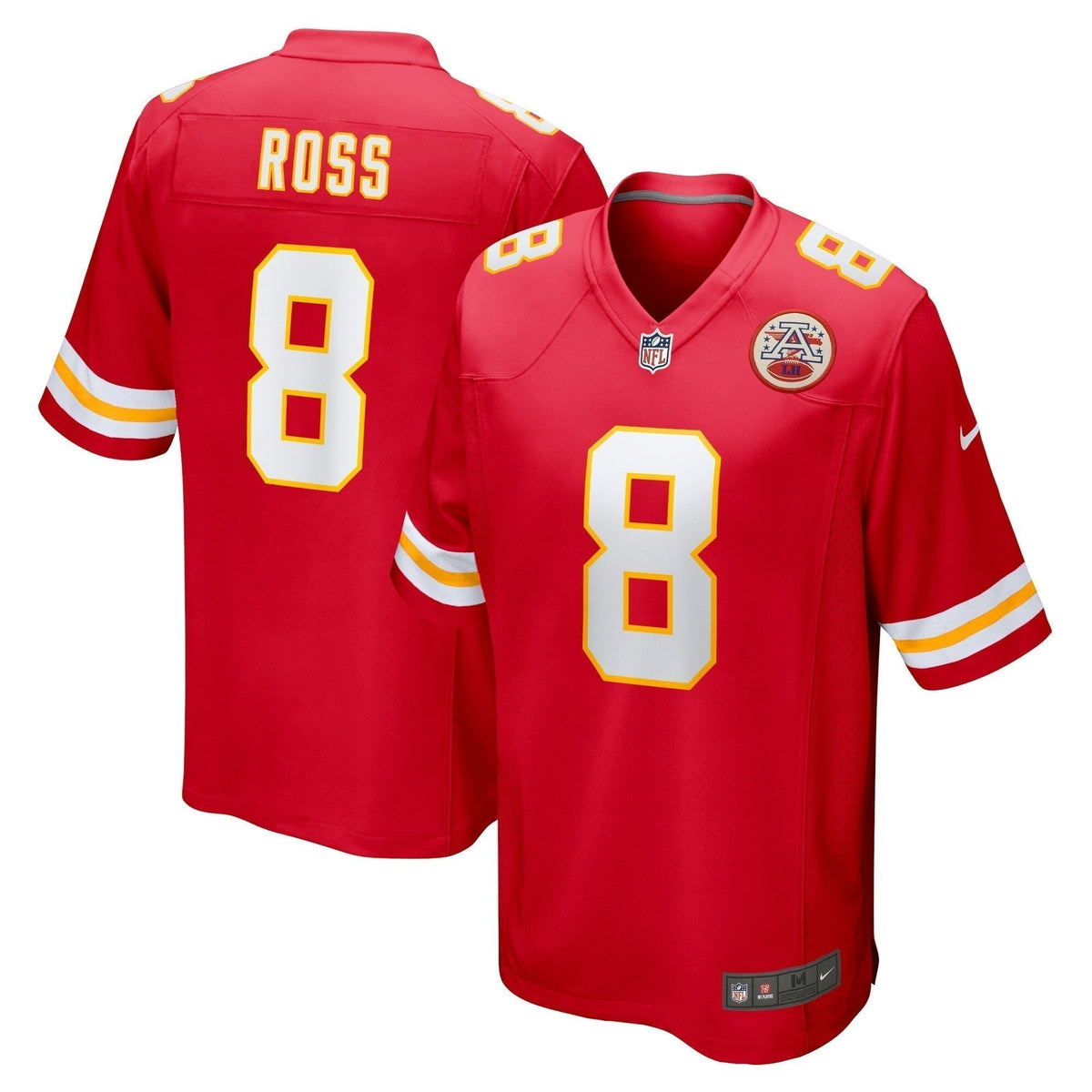 Justyn Ross Kansas City Chiefs Nike Home Game   Jersey - Red