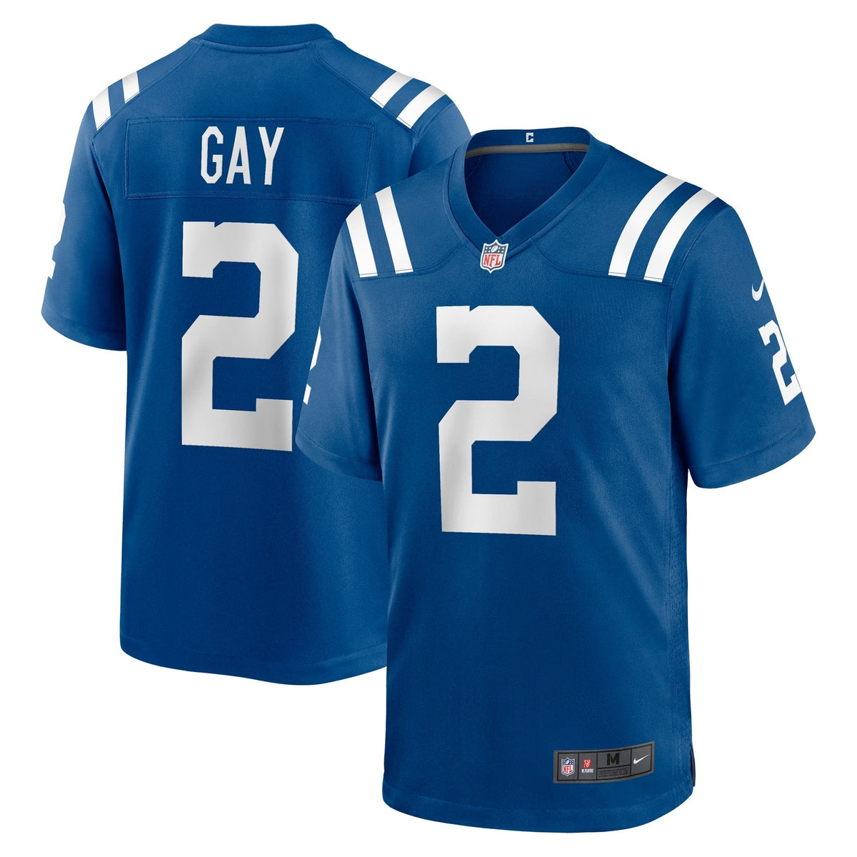 Matt Gay Indianapolis Colts Nike Game   Jersey - Royal