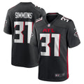 Justin Simmons Atlanta Falcons Nike Team Game Jersey -  Black