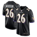 Rod Woodson Baltimore Ravens Nike Retired   Jersey - Black