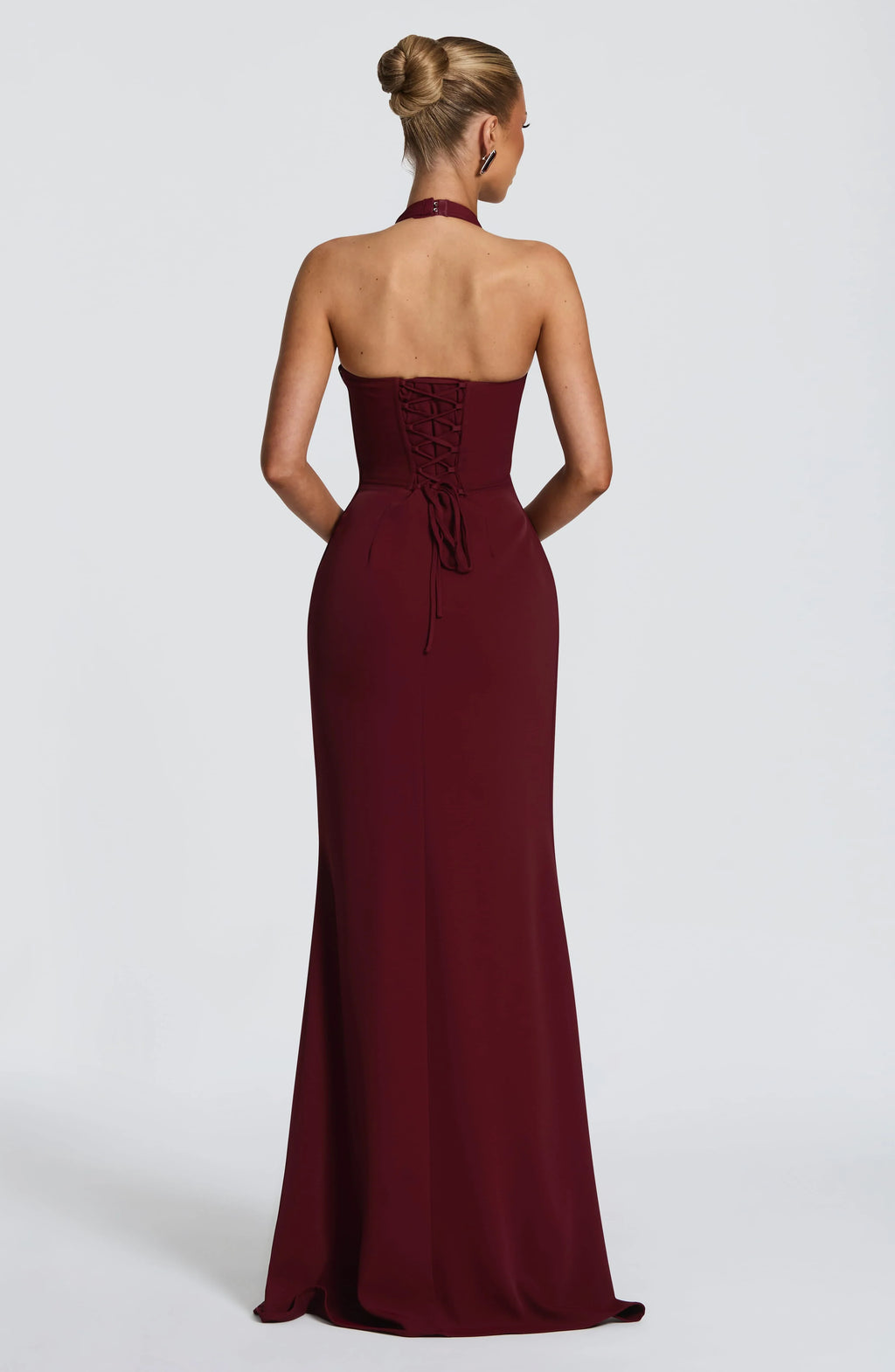 Adora Maxi Dress - Cherry Lacquer