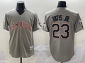 Men's San Diego Padres Fernando Tatis Jr. #23 Gray Replica Player Jersey