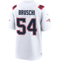 #54 Tedy Bruschi Player NE.Patriots White Game Football Jerseys