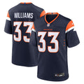 Javonte Williams Denver Broncos Nike Mile High Collection Alternate Game Jersey - Navy