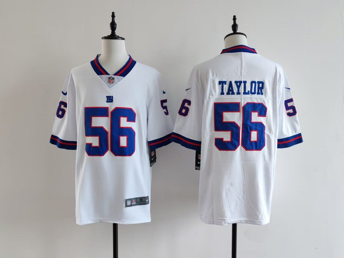Men's New York Giants Lawrence Taylor Jersey-White
