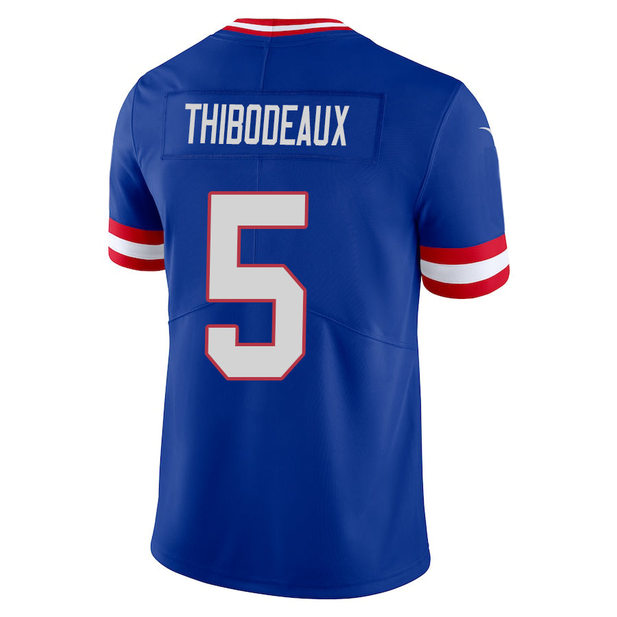 #5 Kayvon Thibodeaux Player NY.Giants Royal Vapor Limited Football Jerseys
