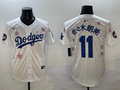 Men's Los Angeles Dodgers Roki Sasaki #11 White Game Jersey