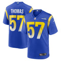 Zachary Thomas Los Angeles Rams Nike Team Game Jersey -  Royal