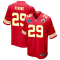 La'Mical Perine Kansas City Chiefs Nike Super Bowl LVII Game Jersey - Red