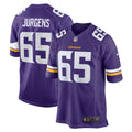 Michael Jurgens Minnesota Vikings Nike Game Jersey -  Purple