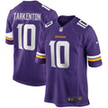 Fran Tarkenton Minnesota Vikings Nike Game Retired   Jersey - Purple