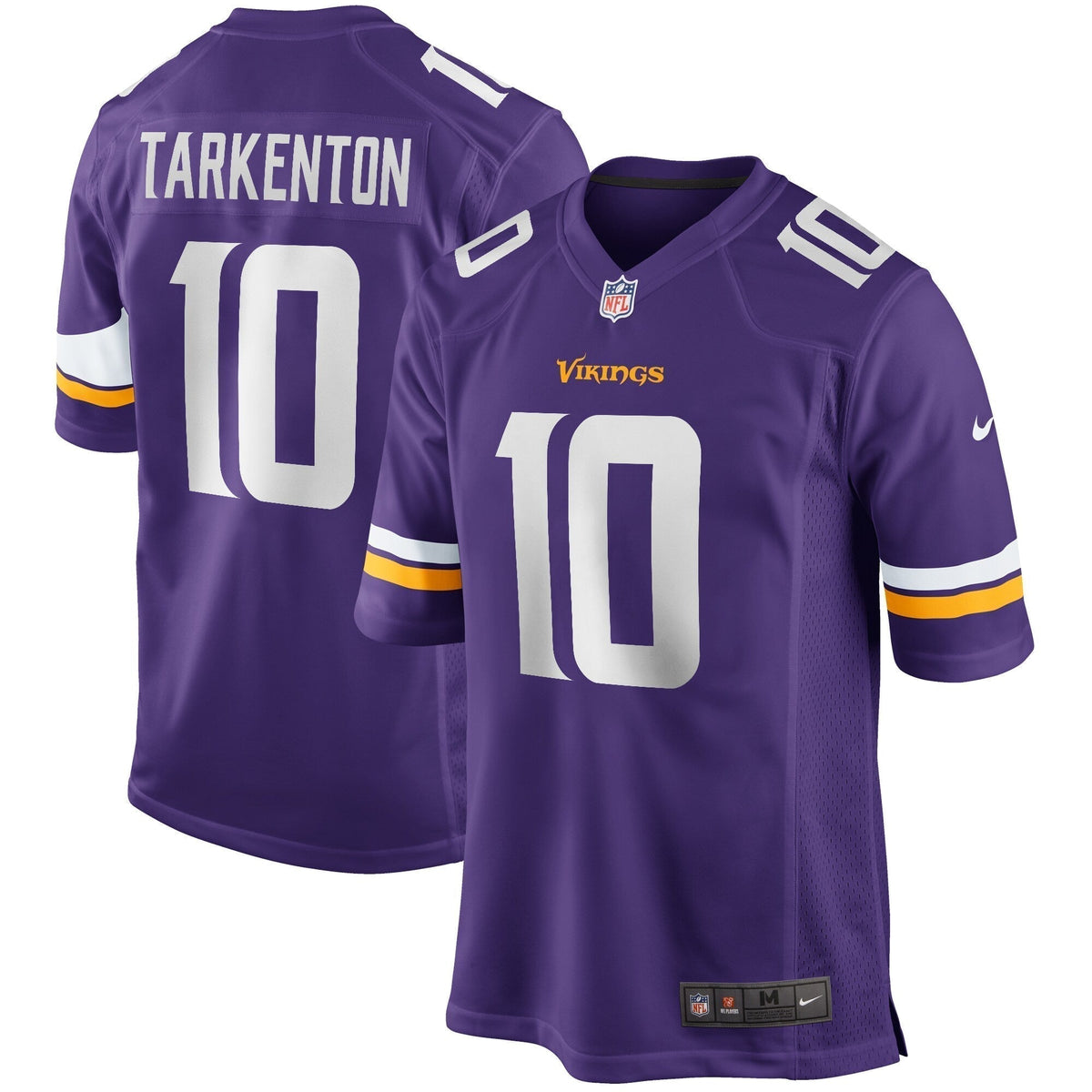 Fran Tarkenton Minnesota Vikings Nike Game Retired   Jersey - Purple