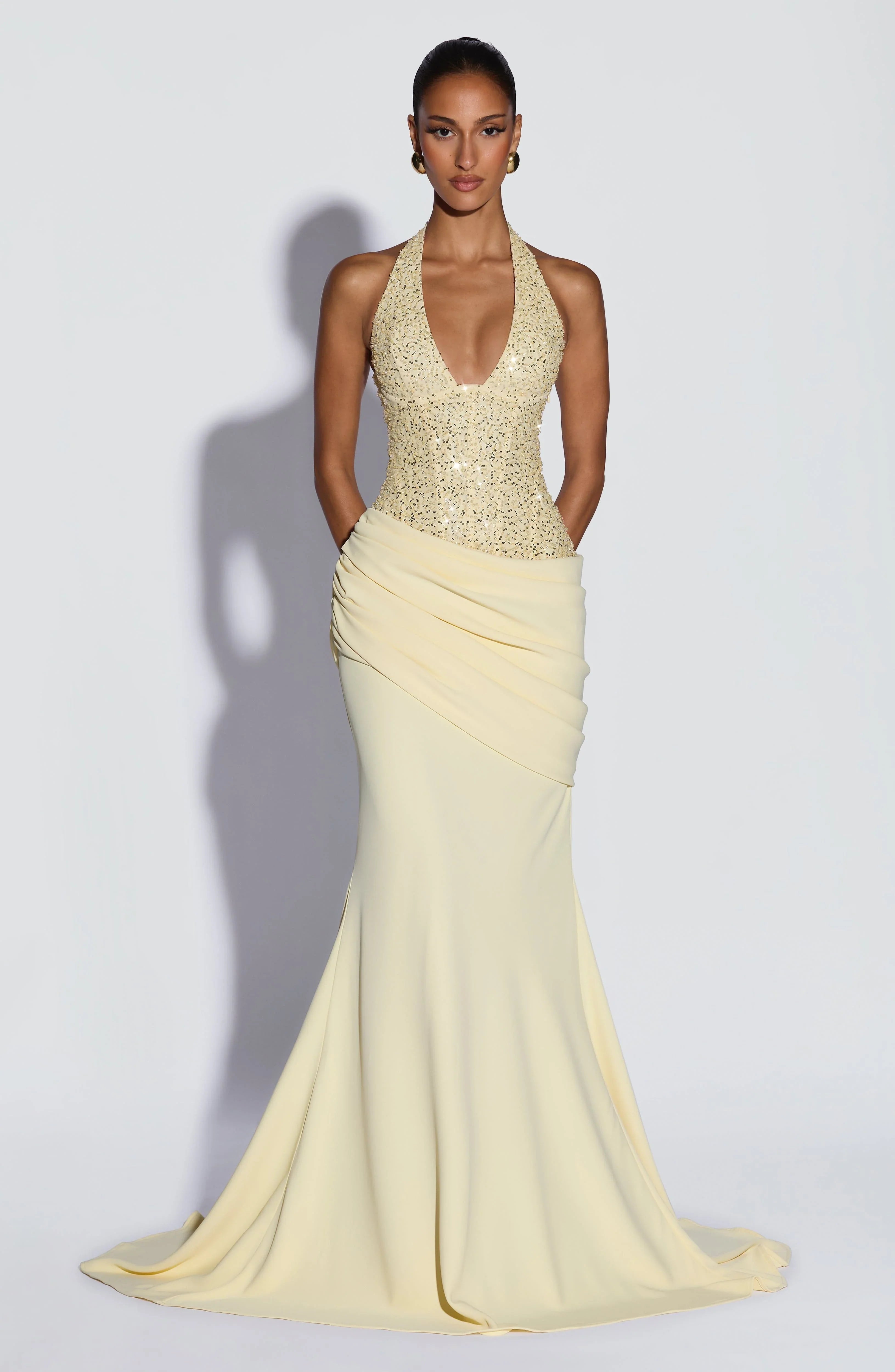 Taylor Gown - Lemon