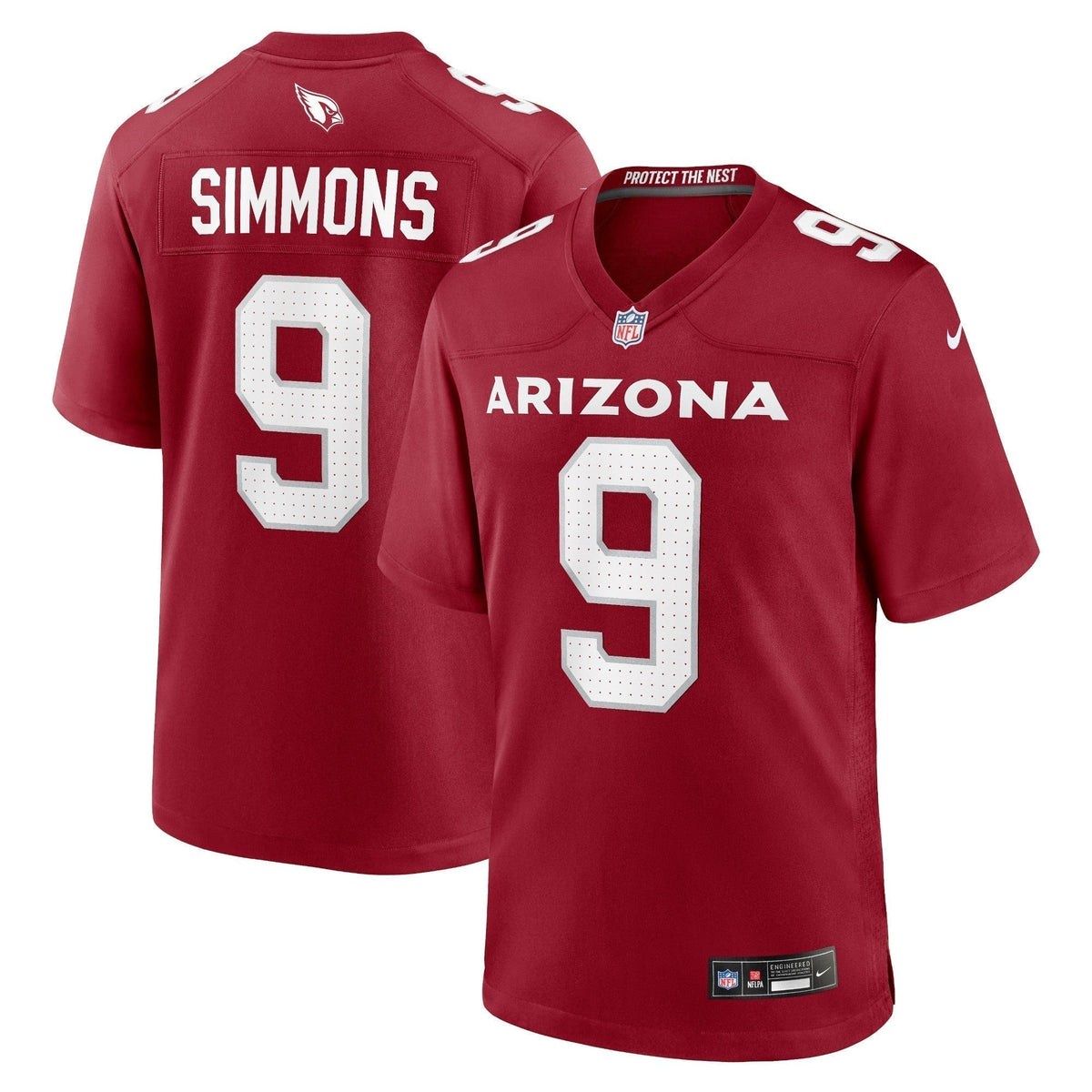 Isaiah Simmons Arizona Cardinals Nike Game   Jersey - Cardinal
