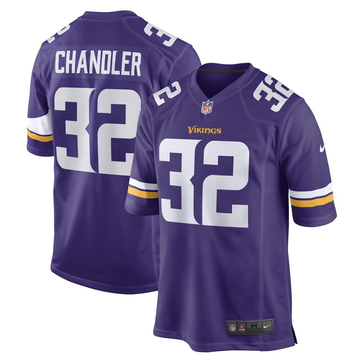 Ty Chandler Minnesota Vikings Nike Game   Jersey - Purple