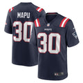 Marte Mapu New England Patriots Nike Team Game Jersey -  Navy