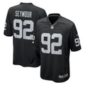 Richard Seymour Las Vegas Raiders Nike Retired   Game Jersey - Black