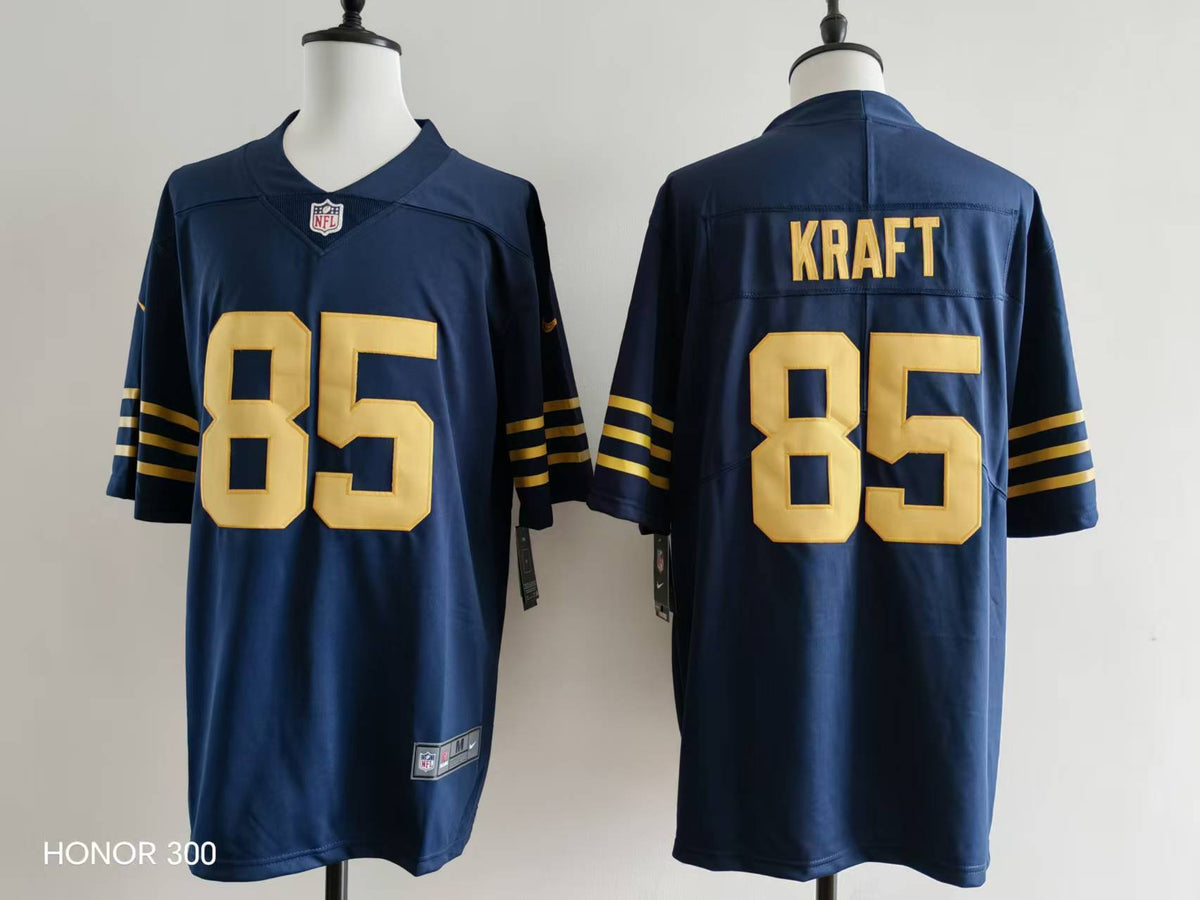 Men's Green Bay Packers Tucker Kraft Nike Jersey #85