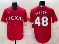 Men's Texas Rangers Jacob deGrom #48 Red Limited Player Jersey