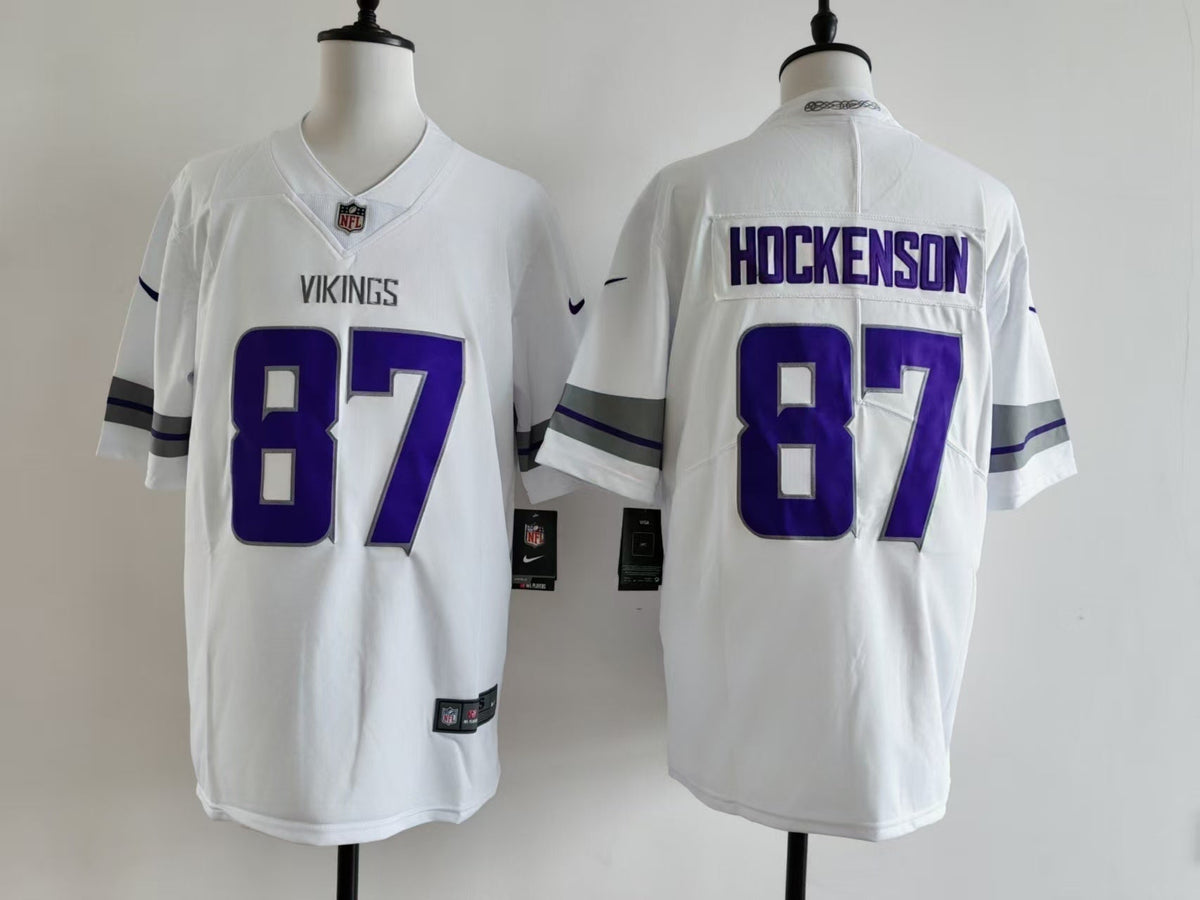 Men's Minnesota Vikings T.J. Hockenson Nike Jersey -  White
