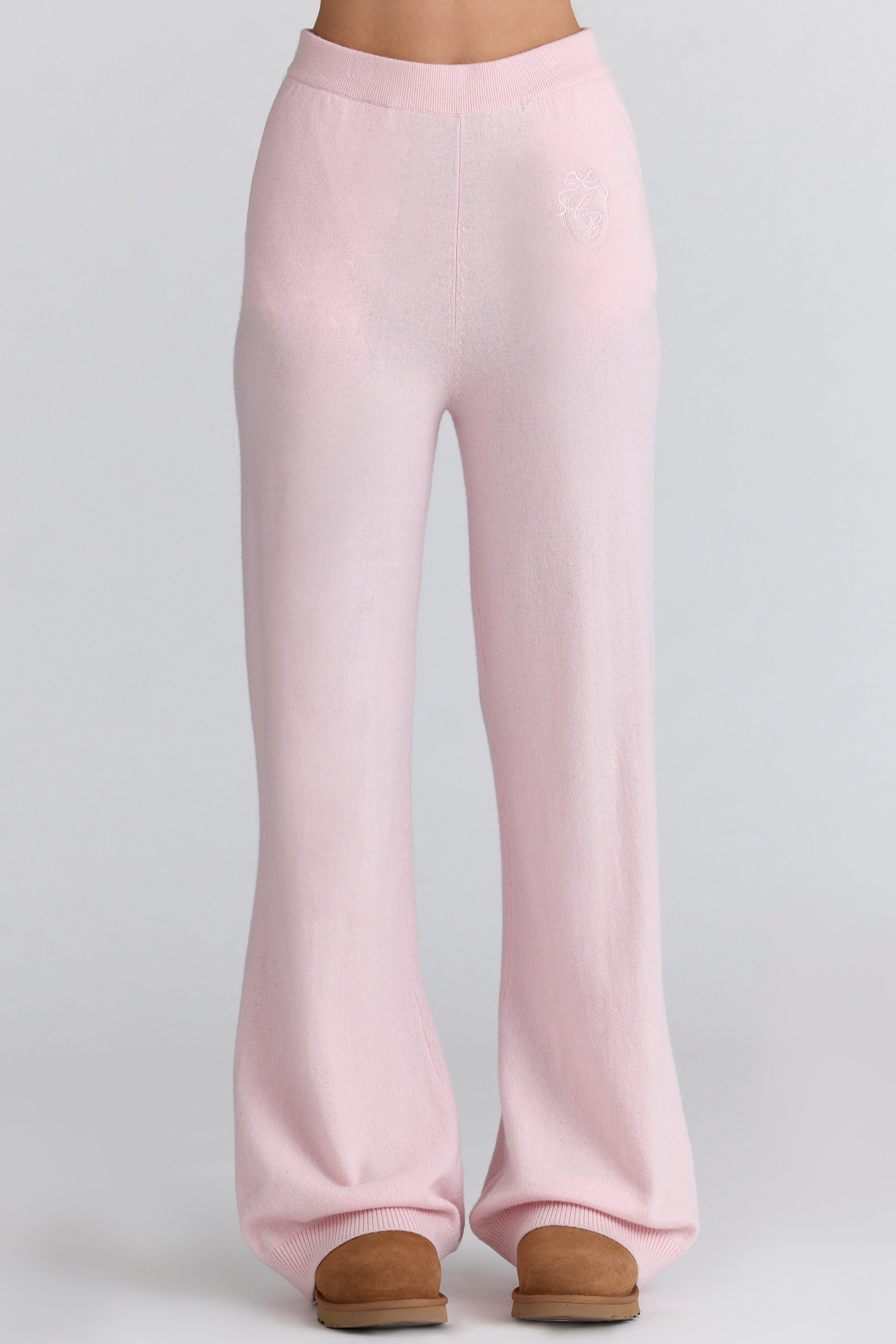 pink cashmere travel set