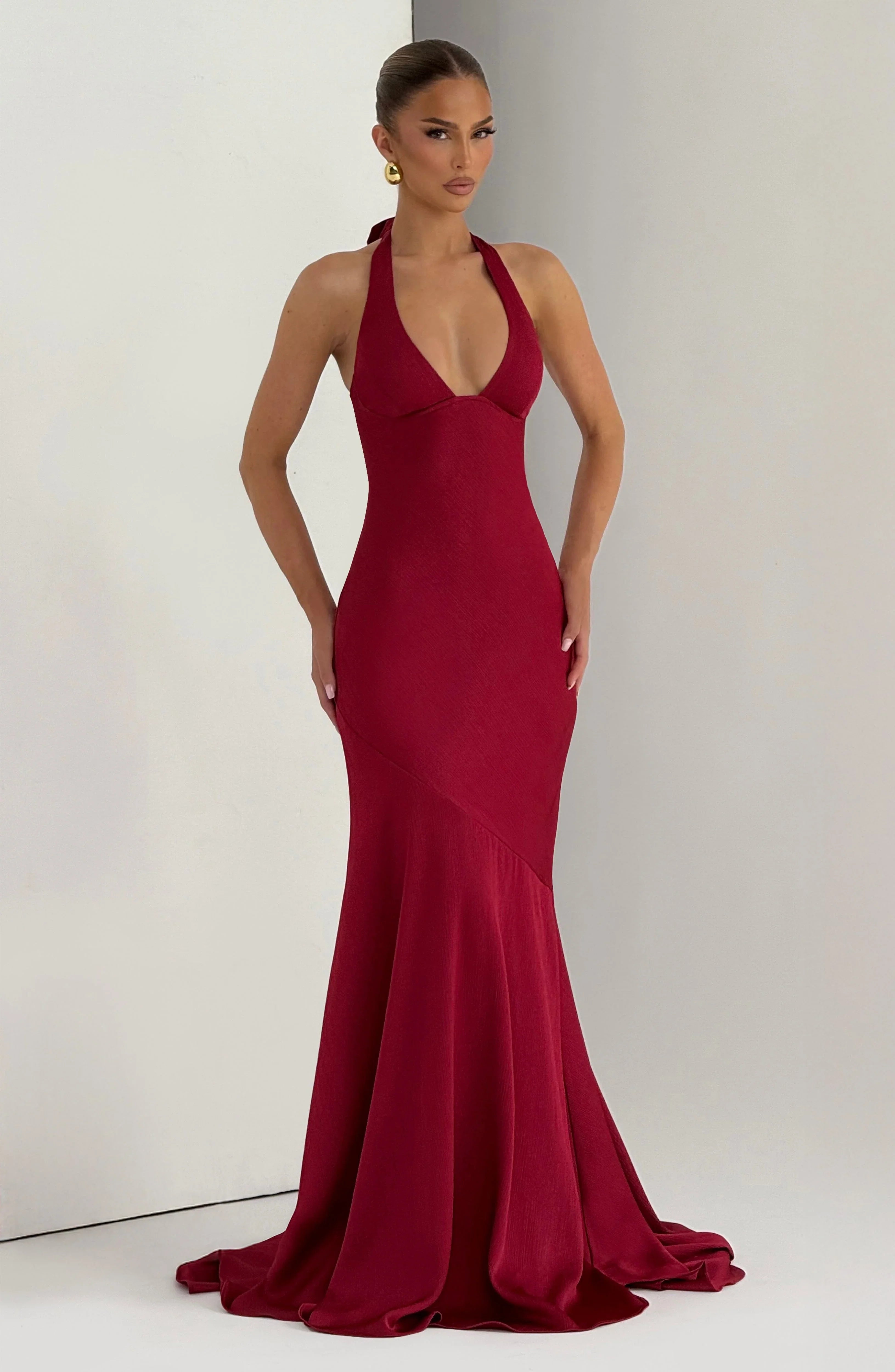 Kirsten Gown - Berry
