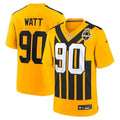 Men's Pittsburgh Steelers T.J. Watt Nike Jersey -  Retro Yellow-2